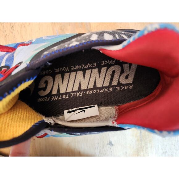 Nike Free Run (RN) 2018 Kelly Anna "t-shirt" design Size 12.5 AH3966-104‎ - Picture 8 of 9